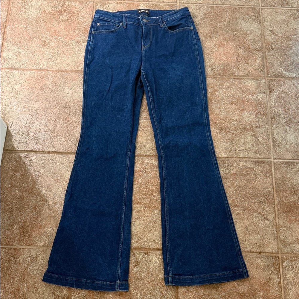 Classic Indigo Flare Jeans